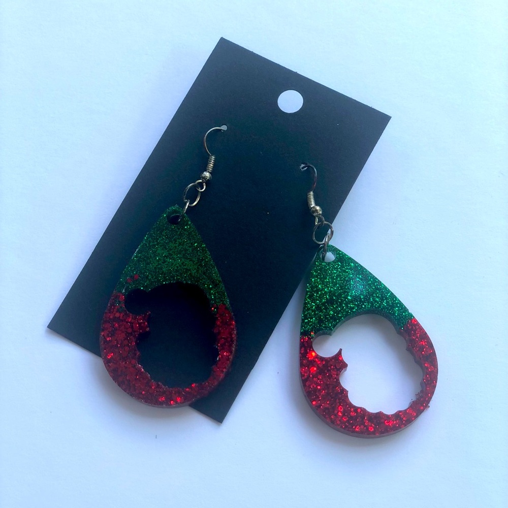 Christmas earrings